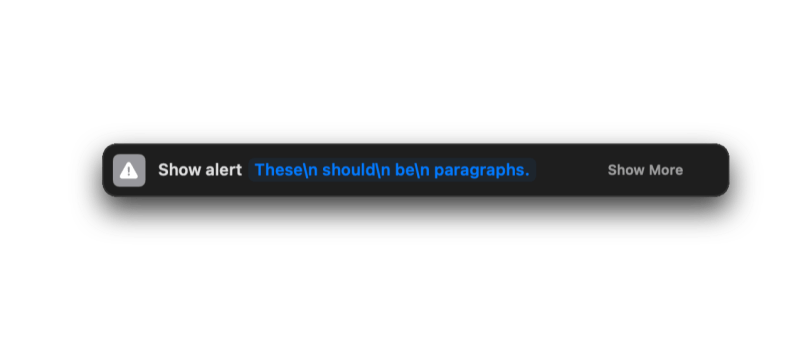 Is There A Way To Make A Line Break In An Alert Displayed By Shortcuts - 8K Vintage Patterns for Desktop
