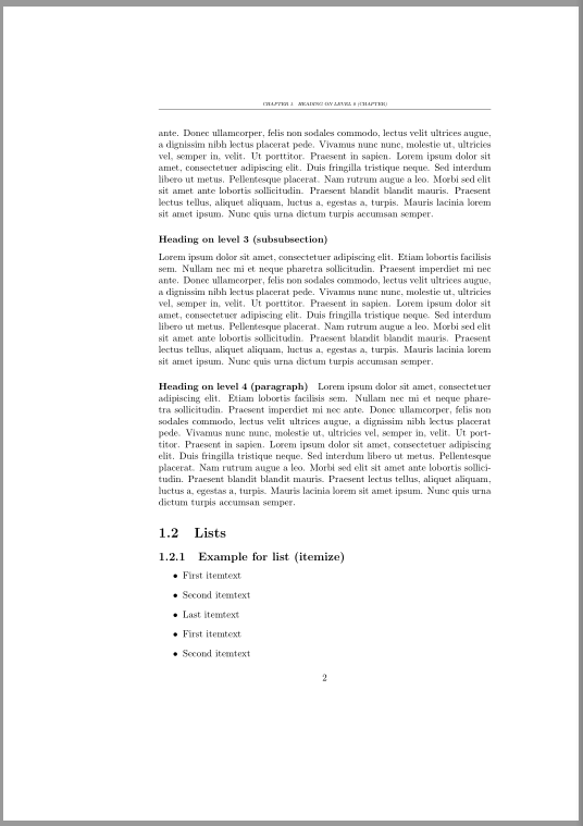 Image Result For Chapter Name In The Header With Chapter Latex Stack Exchange