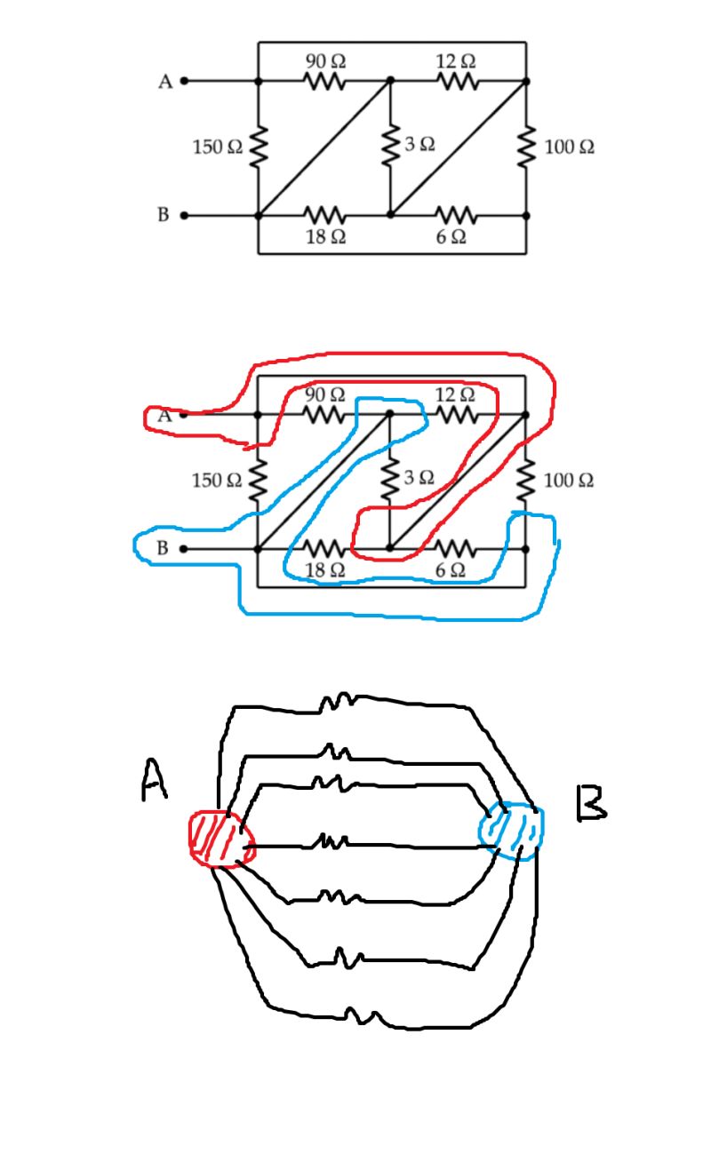 How To Solve Resistance In This Circuit Electrical Engineering Stack - Dark Illustrations - Modern Mobile Collection