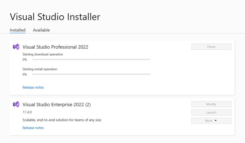 Installation Visual Studio Installer Hanging When Trying To Install - Modern Colorful Picture - High Resolution