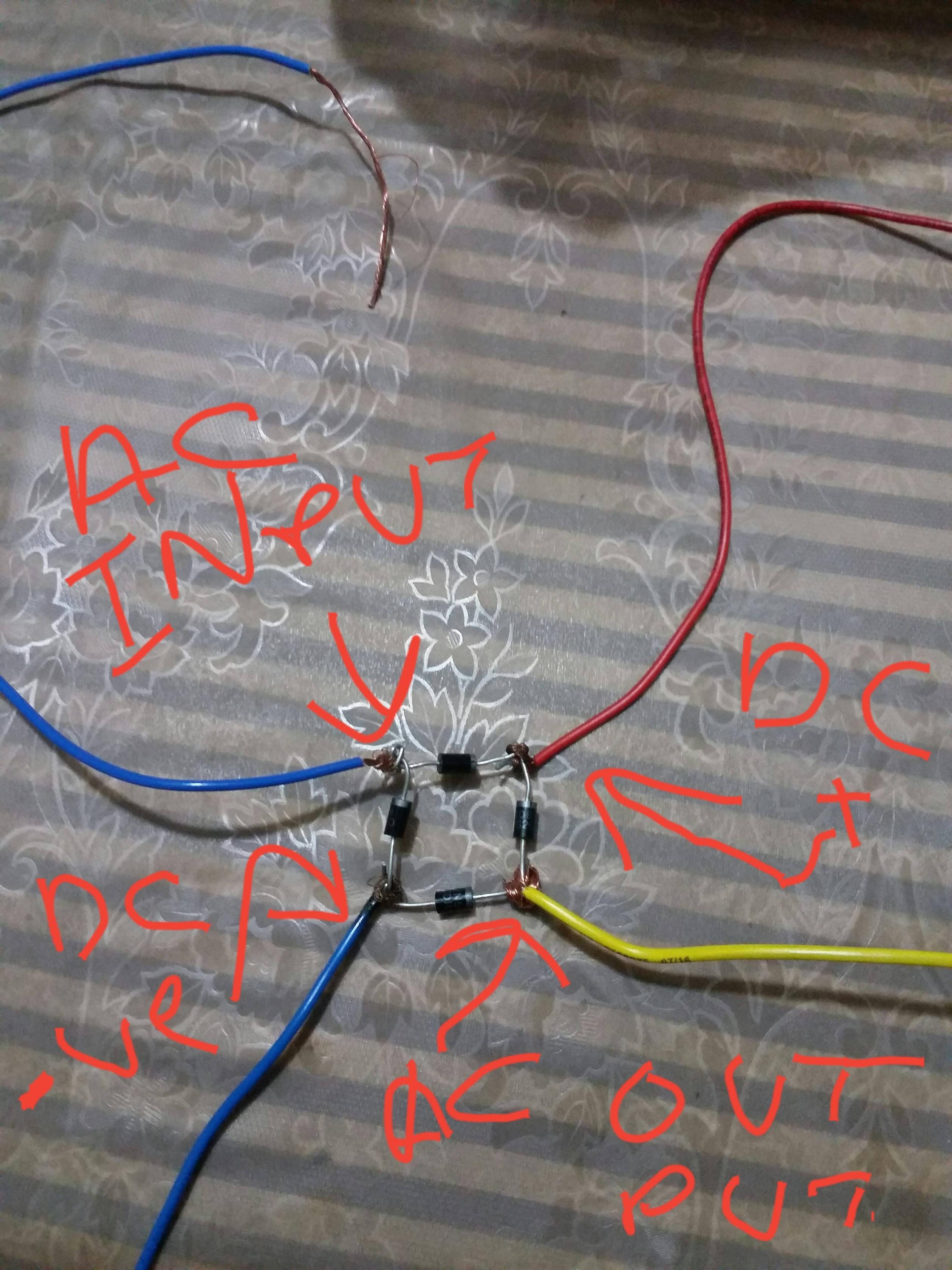 How To Make An Ac Dc Converter 5 Steps With Pictures