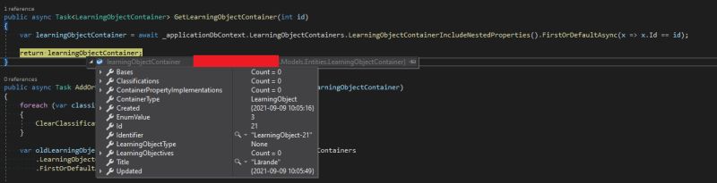 Entityframeworkcore 5 0 9 Extension Method With Eager Loading Include - Modern Dark Design - HD