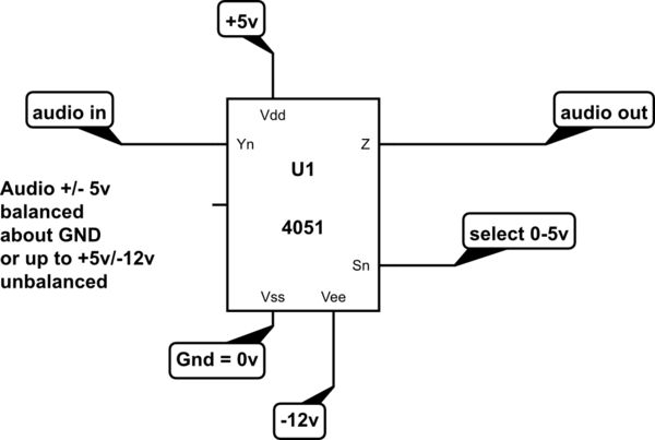 Analog Multiplexer Cd4051be Electrical Engineering Stack Exchange - Artistic Abstract Background - Mobile