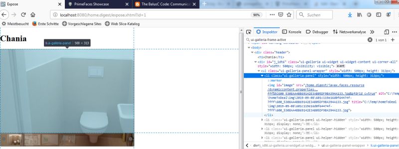 Jsf2 Primefaces P Galleria Example Programming Academy - Best Mountain Patterns in Retina