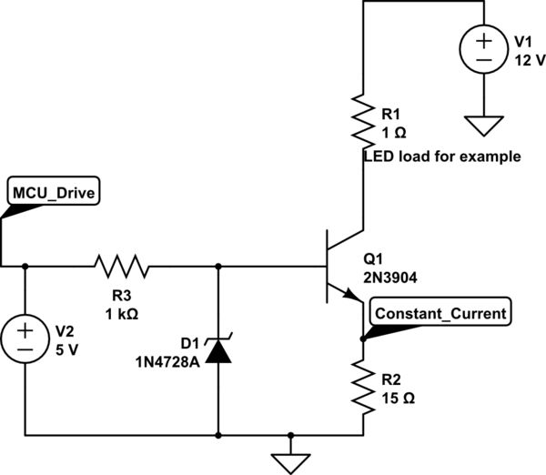 Bjt Constant Current Resistor Equations Electrical Engineering Stack - Premium Abstract Background Gallery - HD