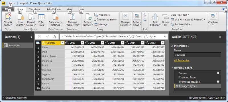 Powerbi How To Plot Data From Excel Using The R Corrplot Function - Premium City Wallpaper Gallery - Ultra HD