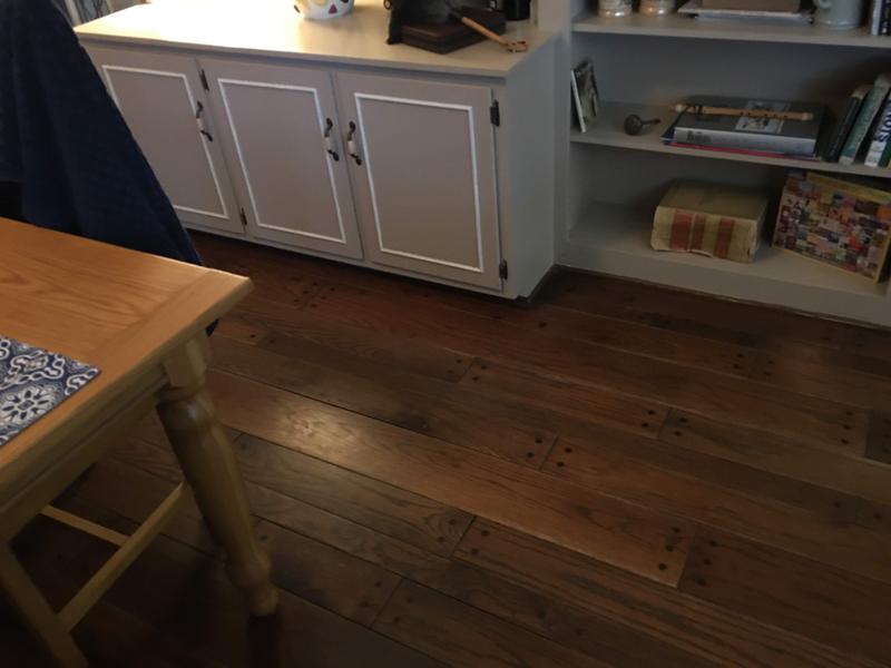 By glenda taylor and bob vila photo: Matching Pegged Hardwood Flooring Or Another Way Home Improvement Stack Exchange
