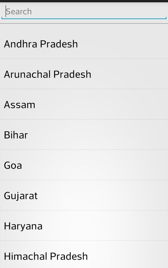 Building A Searchable List In Android - Best Sunset Illustrations in Ultra HD