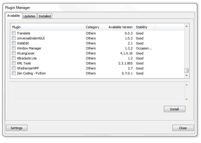 Installing Notepad Adding Plugin When Plugin Manager Shows No - Best Nature Images in Retina