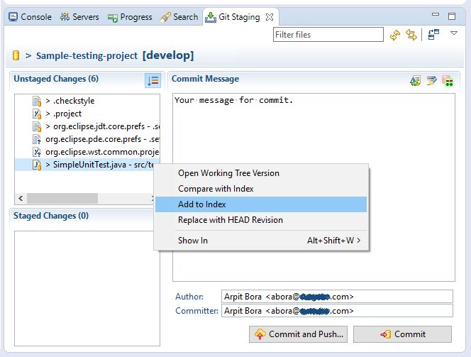Java How To Easily Git Commit In Eclipse Neon Stack Overflow - Ocean Wallpaper Collection - Mobile Quality