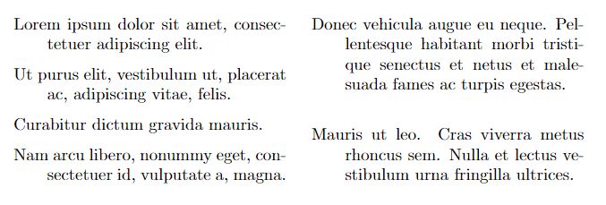 Spacing Multi Column List With Columns Of Different Widths And Fitted - Dark Textures - Classic Desktop Collection