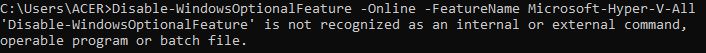 Windows How To Disable Hyper V In Command Line Stack Overflow - High Resolution Ocean Patterns for Desktop