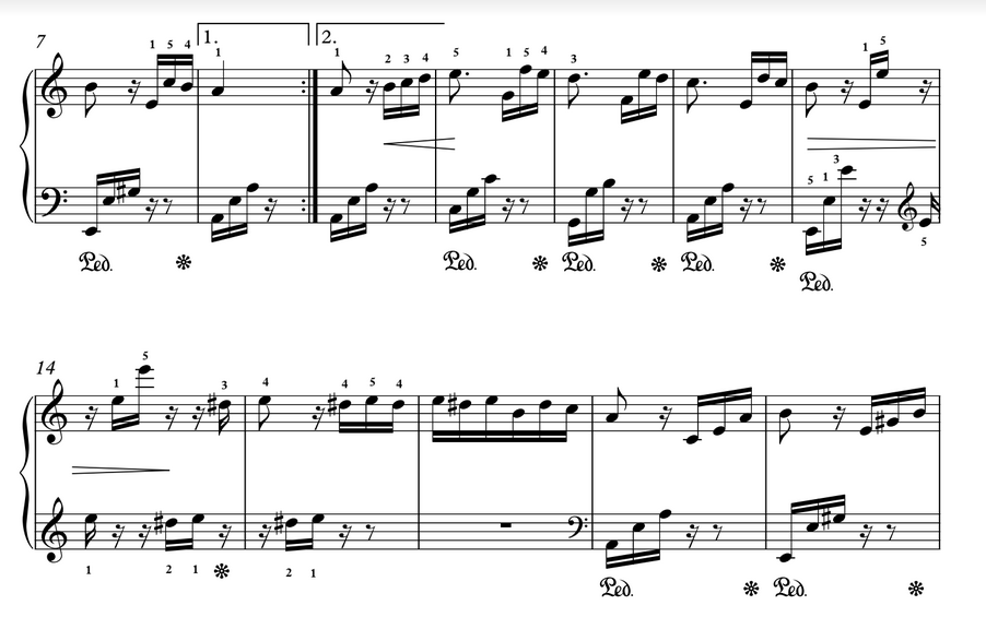 Training in playing techniques and training your musical ear. How Do I Play These Measures In Fur Elise Music Practice Theory Stack Exchange