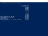 Printing Check Printer Status In Powershell Stack Overflow