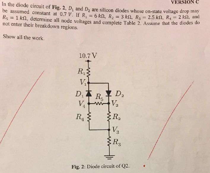 Diode Circuit Analysis Solution Electrical Engineering Stack Exchange - Ultra HD City Textures for Desktop
