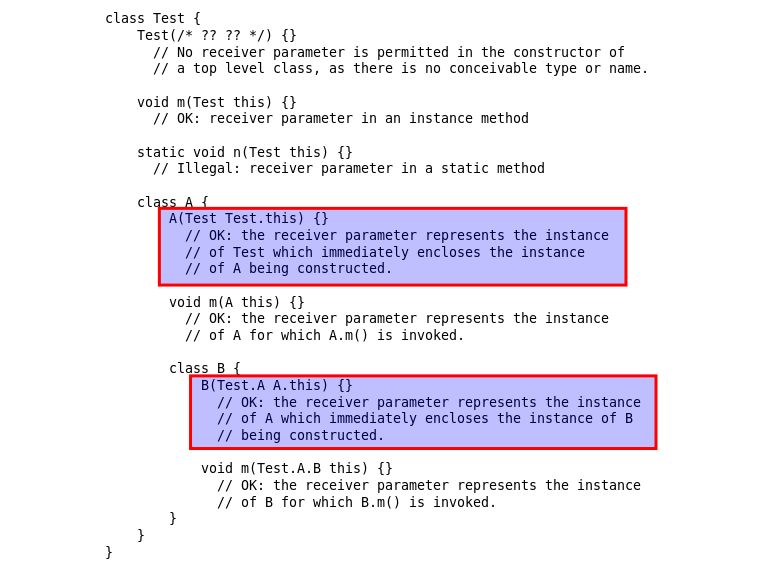 Objectos Weekly 008 The Java Receiver Parameter - Vintage Background Collection - Retina Quality