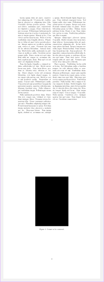 Koma Script Center Float Column On Last Page In Twocolumn Mode Tex Latex Stack Exchange - Classic 8K Ocean Illustrations | Free Download