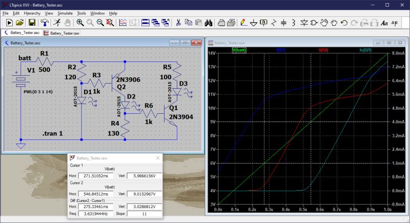 Leds Voltage Display Circuitlab - Full HD Gradient Patterns for Desktop