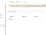 Deployment Of Fastapi Python Azure Function Successful But Triggers