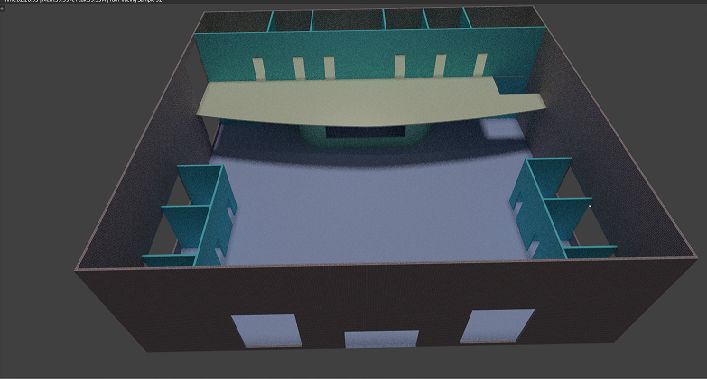 Rendering Imported Blender Modular Mesh Lighting Shadows Issue Unity Game Development - Download High Quality Landscape Wallpaper | HD