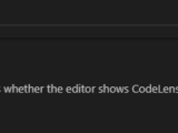 How To Disable Codelens In Vs Code Stack Overflow