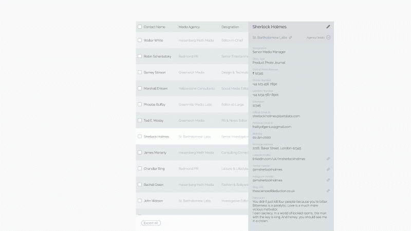 Viewing The Tables Screen - Ultra HD Nature Design - Retina