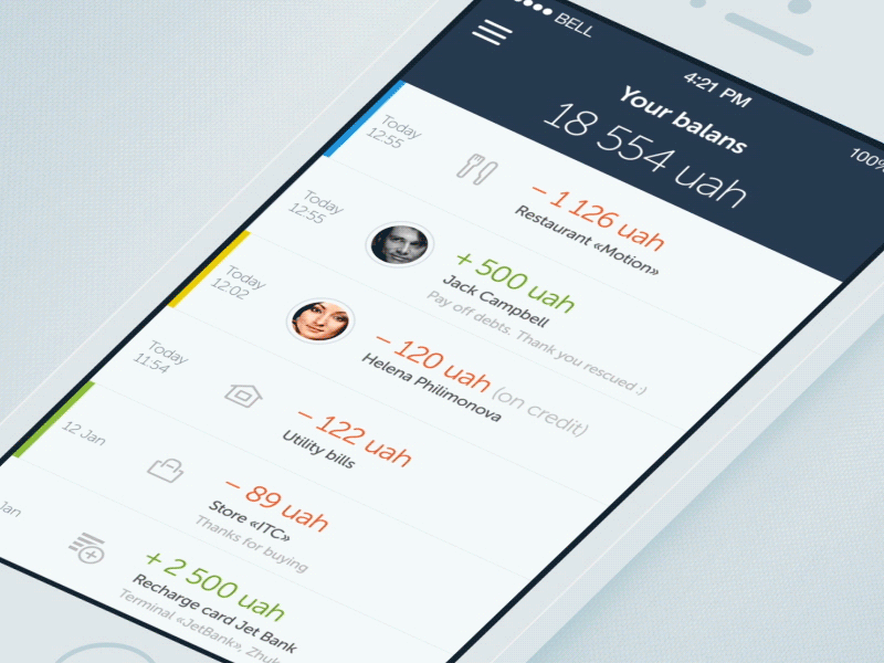 Surprise your loved ones with a unique and memorable greeting card that will make their day. How To Create Animated Gifs Of Prototype Mockups Like The Ones On Dribbble Graphic Design Stack Exchange