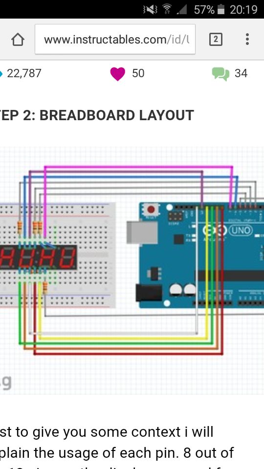 Led Segment On 4 Digit 7 Segment Not Displaying Electrical - Nature Textures - Creative Mobile Collection