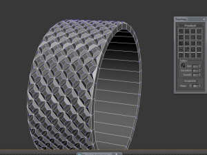 diamond faces cylinder blender rotated bevel shaped answers thanks