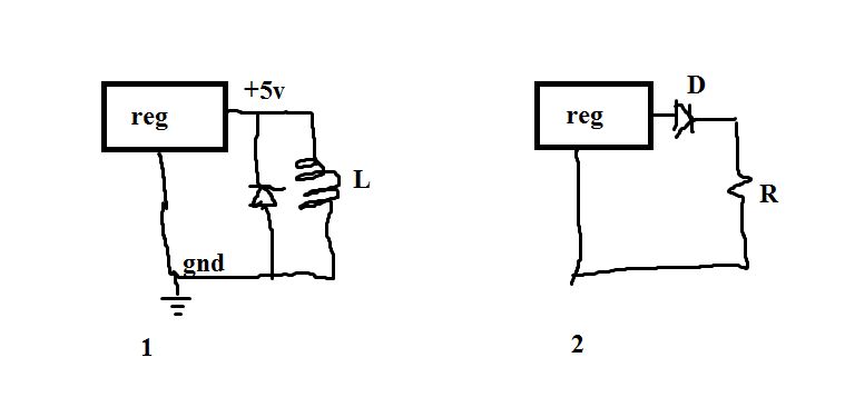 Voltage Regulator Reverse Current Protection Electrical Engineering - Premium Mountain Art Gallery - 4K