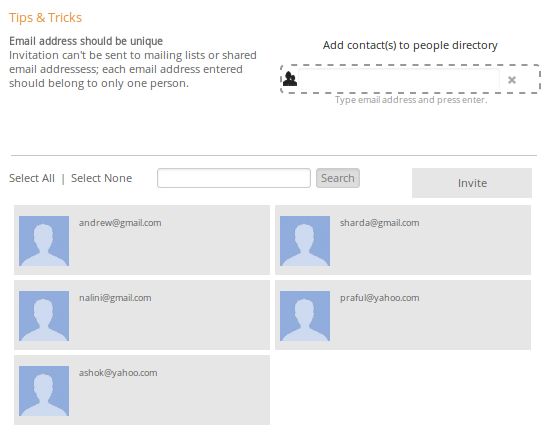 Can I Email User Select - Premium Light Image Gallery - 4K