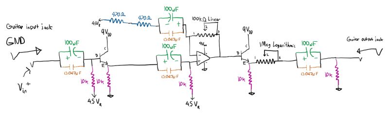 Audio Analog Delay Guitar Pedal Electrical Engineering Stack Exchange - Light Wallpaper Collection - 4K Quality