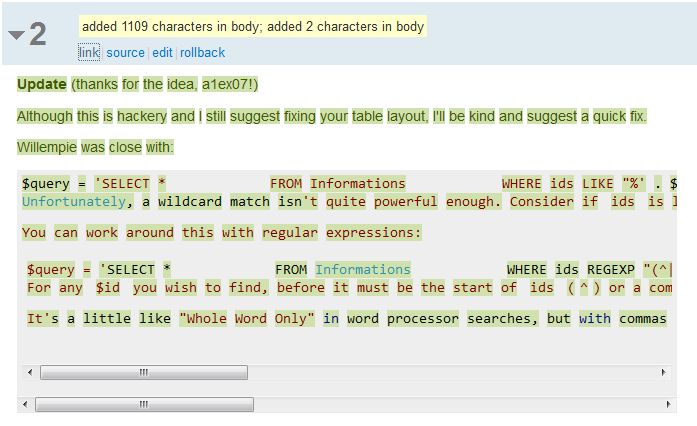 Revision History Code Formatting Bug Meta Stack Exchange - Premium Ocean Photo Gallery - Retina