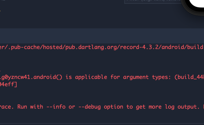 Flutter Daemon Failed To Launch – TFJCFZ