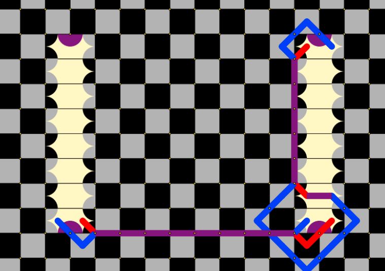 Circuit Construction Simulation For The 5 1 3 Stabilizer Code In - Artistic Ultra HD City Backgrounds | Free Download