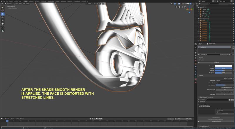 Normals Shade Smooth Render Lines Blender Stack Exchange - Download Modern Geometric Art | Mobile