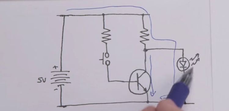 Transistor Voltage Drop Electrical Engineering Stack Exchange - High Resolution Geometric Illustrations for Desktop