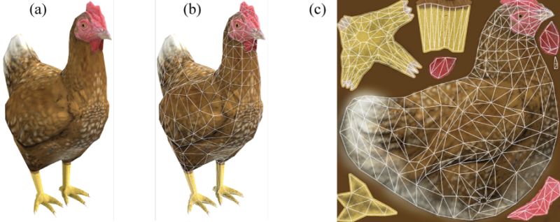 3d Export Model Textures Per Face Computer Graphics Stack Exchange - Premium Ocean Art Gallery - 4K