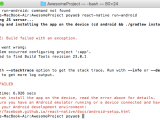 React Native Run Android Emulator Mac Woseoisseo