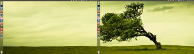 Using Different Wallpapers On Multiple Monitors Gnome 2 Compiz - Stunning Gradient Texture - HD