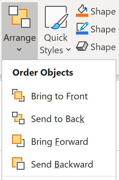 User Expectation Order Of Arrangement Controls For Back Front - Premium Colorful Design Gallery - Ultra HD
