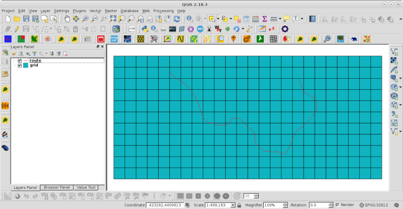 Clip Lines To Grid Using Pyqgis Geographic Information Systems Stack - Gradient Texture Collection - 4K Quality