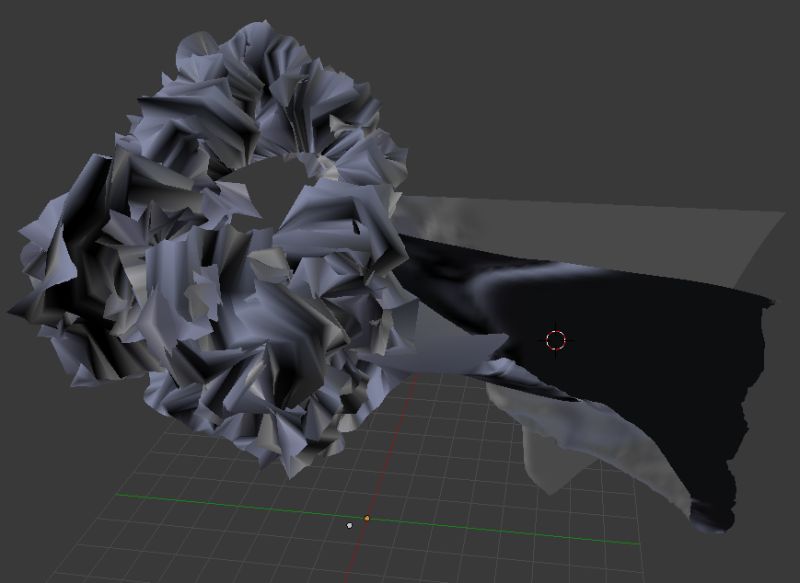 Cloth Simulation Intersects With Collision Object Blender Stack Exchange - Gorgeous Desktop Vintage Photos | Free Download