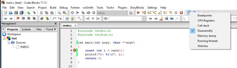 C How To View The Disassembly In Code Blocks Stack Overflow - Artistic Dark Design - 8K