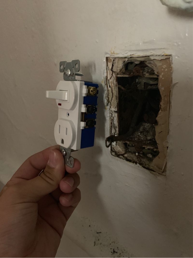 Electrical Single Pole Switch To Combination Switch Home - Download Creative Landscape Wallpaper | High Resolution