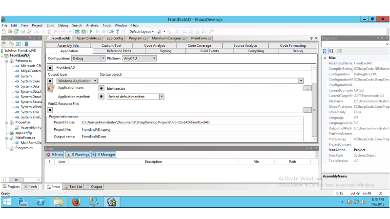 Sharpdevelop Windows - Light Textures - Perfect High Resolution Collection