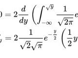 Integration Derivative Of Integral Of Gaussian Mathematics Stack