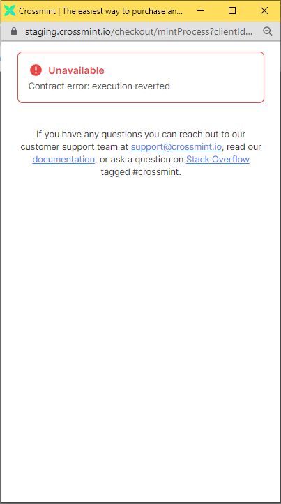 How To Integrate Crossmint Payment In Reactjs Stack Overflow - Best Landscape Designs in High Resolution