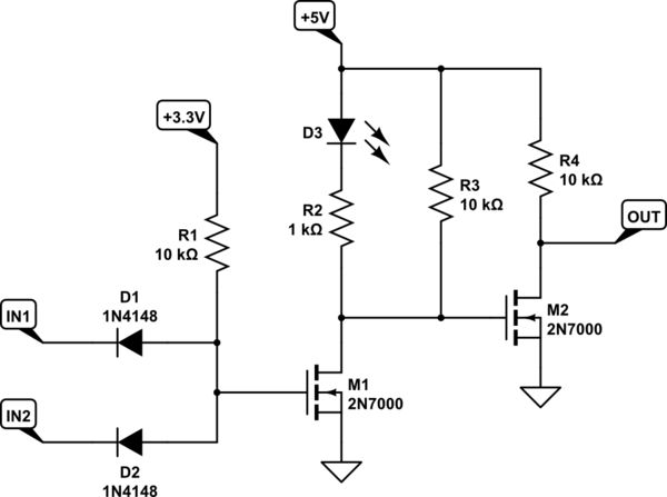 Diodes Simple Logic Gate Electrical Engineering Stack Exchange - Premium Desktop Space Images | Free Download