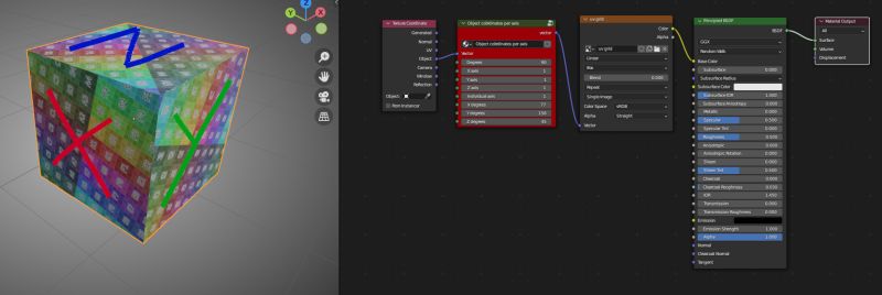 How To Rotate Texture 90 Degrees When Using Object Texture Coordinate - Artistic Retina Dark Pictures | Free Download